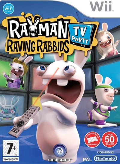 Ubisoft Rayman Raving Rabbids TV Party