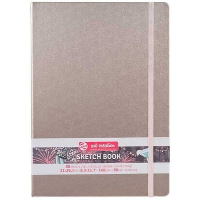 Talens Art Creation Schetsboek Roze Champagne 21 x 29.7 cm 140 g 80 Vellen