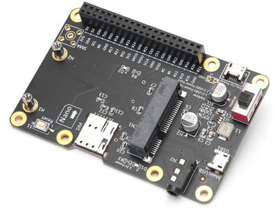 Dailygoody - 3G/4G Lte Base Hoed - Simkaart Module - Geschikt voor Raspberry Pi - USB Connectiviteit - Wereldwijde Dekking - Compact Formaat