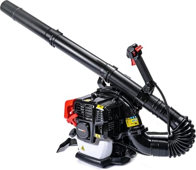 Benzine Bladblazer - Ruggedragen Bladblazer - Tuin Onderhoud - Krachtige Luchtstroom - 43 cc Motor - Zwart
