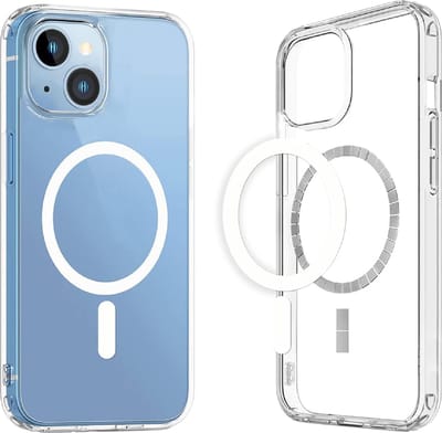MMOBIEL Magnetisch Telefoon Hoes Geschikt voor iPhone 15 – Transparant Telefoonhoesje Geschikt voor Magsafe - Phone Case Ultra Dun – Siliconen TPU Beschermhoes - Schokabsorptie Back Cover Case