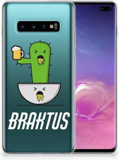 Samsung Galaxy S10 Plus Telefoonhoesje met Naam Braktus
