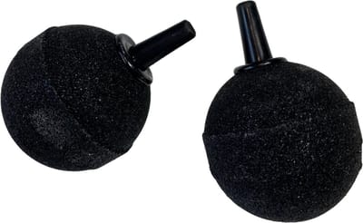 HS Aqua Luchtsteen Bal 30MM Zwart Blister 2 Stuks