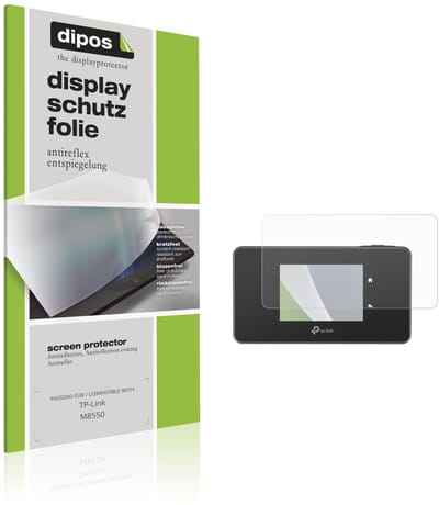 dipos – 4x Matte Beschermfolie geschikt voor TP-Link M8550 | Krasbestendige & antireflecterende Screenprotector Ultra-Thin