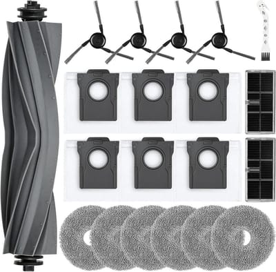 20-delige accessoirekit Geschikt voor de Dreame L10s Ultra Gen 3 en X40 robotstofzuigers.