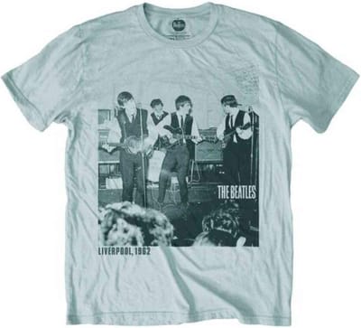 The Beatles - The Cavern 1962 Heren T-shirt - M - Grijs