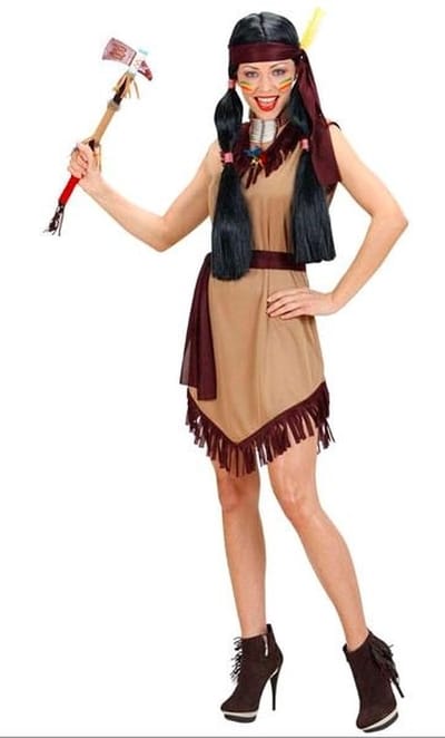 Indianen jurk Kyara dames