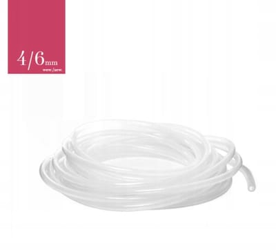 Bimberek - Siliconeslang voor Distillatie - 4/6 mm - Hoge Temperatuurbestendigheid - Flexibel