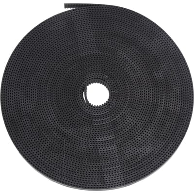 2GT?6mm PU Distributieriem met Stalen Kern Synchrone Riemen Industriële Toevoer Zwart10m  32.8ft 10m / 32.8ft