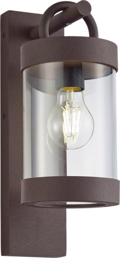 TRIO SAMBESI - Wandlamp - Roestkleur - excl. 1x E27 4 W - Buitenverlichting - IP44