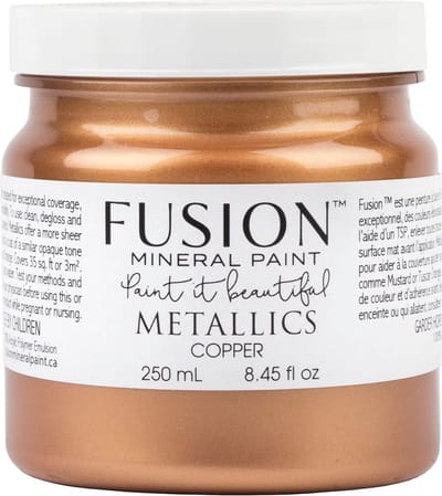 Fusion Metallic paint - Meubelverf - Acrylverf - Koper - 250 ml