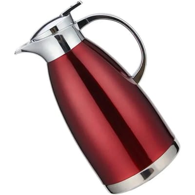 Hoge Capaciteit Vacuüm Isolatie Pot 304 Roestvrij Staal Thermosfles Waterkan Dubbellaags Geïsoleerde Koffiepotten Theeketel 1.8L