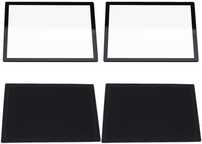 Dailygoods- Screen Lens 2 Stuks - Plastic Cover - Onderste Frame - Compatibel met DS Lite - Bescherming tegen Krassen - Afmeting 69x54mm - Lcd Scherm