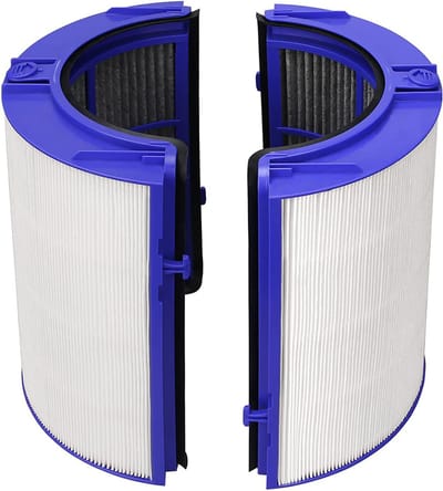 AllSpares 360° HEPA-filter voor Luchtreinigers geschikt voor Dyson PH01 / HP06 / TP06 / HP07 (Ø210x220mm)