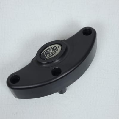 Tampon pare carter Slider gauche R&G pour moto Suzuki 750 GSR 2011 à 2016 Noir