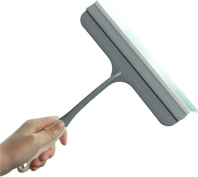 Douche Raamwisser - Glasreiniger Set - Streeploos Schoonmaken - Veelzijdige Toepassing - 2 Stuks - Groen