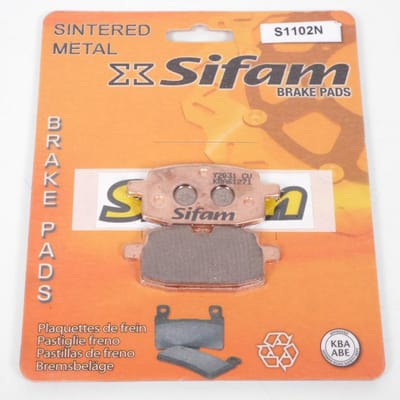 Plaquette de frein Sifam pour Moto Chinois 50 motocycle Neuf