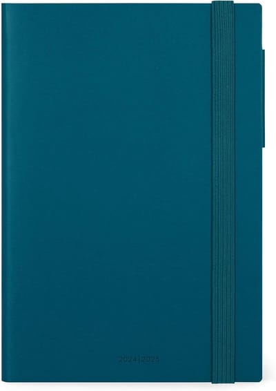 Weekkalender 2025 Medium 12 Maanden Agenda met Elastische Sluiting en Planner
