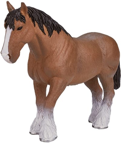 Mojo Horse World Clydesdale Paard Bruin - 387070