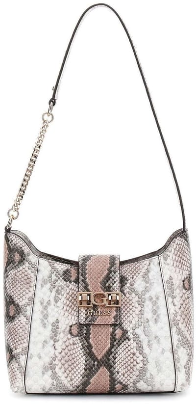 GUESS schoudertas Jane Hobo Bag Lotus Multi wit
