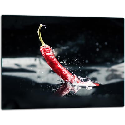 TMK ArtDeko – Serie – Snijplank – 52x40 cm – Chili Peper