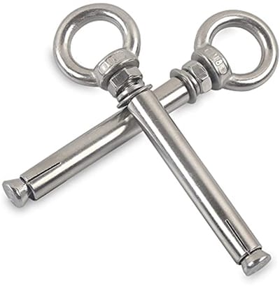 Expansieschroeven roestvrij staal 304 - M8 x 100 mm - 2 stuks - Duurzaam en weerbestendig