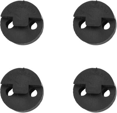 Set van 4 Praktische Rubber Dempers voor Professioneel Gebruik op de Viool en Cello - Volume Controle, Geluidsdemping en Muziekaccessoires