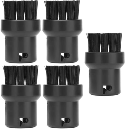 Allecto - Stoomreiniger Opzetborstel - Vervangende Accessoires - Duurzaam materiaal - 5 stuks - Stoomreiniging - Geschikt voor SC1 SC2 SC3 SC4 SC5 ...