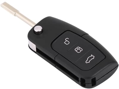 Dailygoods - Auto Afstandsbediening Sleutel - Keyless Entry - Complete Accessoires - Geschikt voor Focus Mondeo C Max S Max - Auto Sleutels - Inclusie...