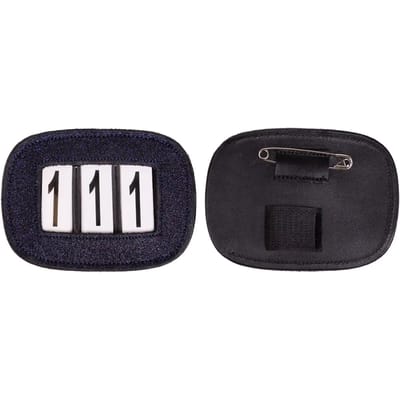 QHP - Nummerhouder Shine - Navy