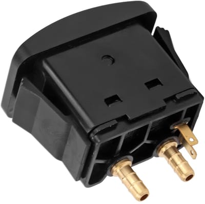 Elektrische luchtliftklep voor cabinestoel, peddeltype met drukknop, compressoraccessoires voor optimale zithouding en comfort