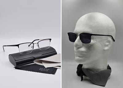 Afstandbril -2,0 / min bril voor veraf met meekleurende glazen, GEEN LEESBRIL, unisex fotochromische bril op sterkte, kameleon bril -2.0 met grijze min-glazen (binnen helder, buiten donkerder) / zonnebril BIJZIEND BRIL -2 / 2135 Aland optiek