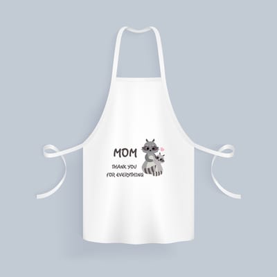 Akyol - mama cadeau Keukenschort - Mama - moeder cadeau - met opdruk - mama - verjaardag - mama cadeautjes - moederdag cadeau - verjaardag - liefste mama - leuk kado om te geven - 82 bij 71 cm