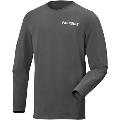 PARKSIDE Heren longsleeve, Fan Edition (Grijs, S)