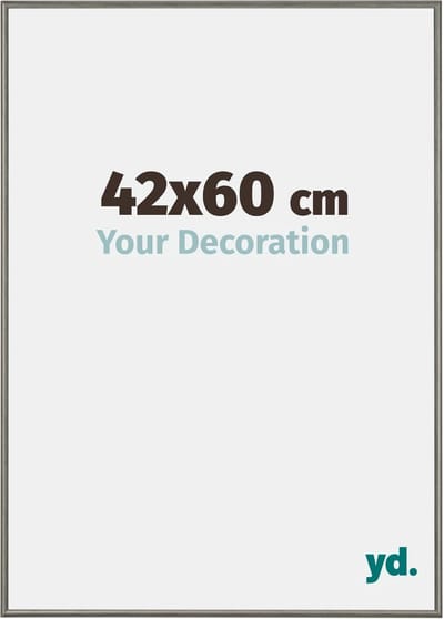 Your Decoration - Fotolijst 42x60 cm - Aluminium - Mercury Structuur - New York