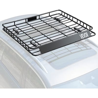 VEVOR Dakdrager Autodakdrager (1095 x 1270 x 105 mm) Universele dakdrager van roestvrij staal met een maximale laadcapaciteit van 68 kg, dakbagagedrager voor SUV's.