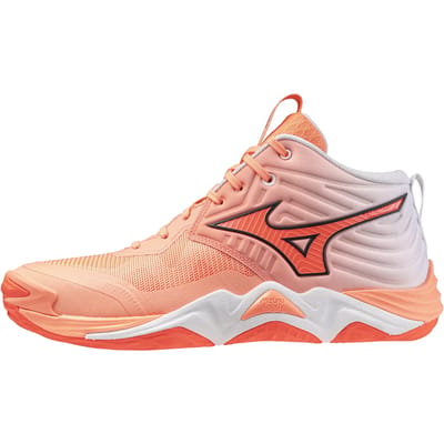 Mizuno Wave Momentum Elite Mid Indoor Sportschoenen Oranje EU 40 1/2