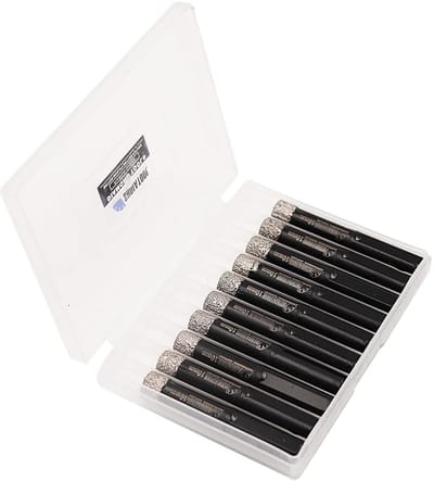 Diamant Tegelboor Set - 10x Diamant Gatenzaag voor Tegels, Graniet, Marmer en Keramiek