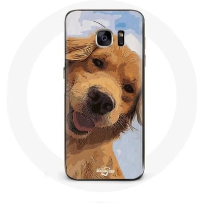 Samsung Galaxy S7 hoesje Golden retriever hondenras