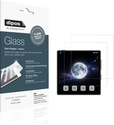 dipos – 2x Pantserfolie geschikt voor Coolpad Small Cube | 9H Screenprotector