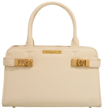 Steve Madden Blorens Bone/ Gold Tote