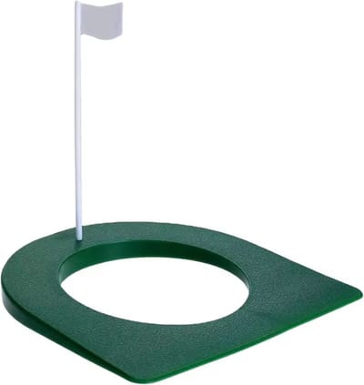 Oefenset Putten - Golftrainingsmaterialen - Oefenmat voor golf - Putter oefen mat - Putting oefen set - Golfaccesiores - Indoor training - Putting - Mat - Oefenen putten - Golf Oefenmat