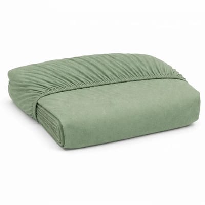 Decoware Peuter Hoeslaken Jersey - Effen Kleur - Groen - Peuter Hoeslaken - 100% Katoen jersey - 70x140/150 cm