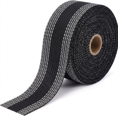 Strijkband - 1 rol van 2 Meter – 2,5 cm Breed - Zoomband - Instrijkbaar - Voor Inkorten - Gordijnband - plooiband - Nylon lijm - Reparatieset kleding - Broek inkort hulp - ixen