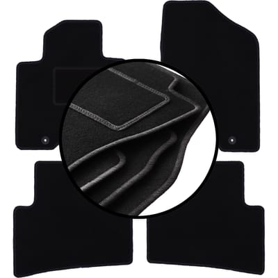 Complete set veloursmatten voor: Kia Sportage IV SUV (2015-)