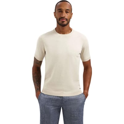 No Excess Pullover short sleeve crew neck mel desert