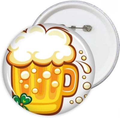 Ronde Pinnen Badge - Kleding Decoratie - Persoonlijke Stijl - Kras- en UV-bestendig - 5 stuks - Multicolor