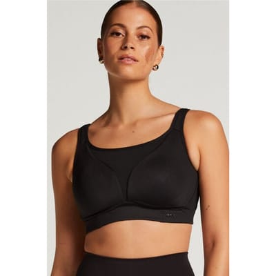 Hunkemöller Dames - Sport collectie - HKMX Sport Bh The Elite Level 3 - Zwart - maat B70