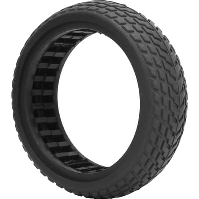 Explosieveilige Massieve Band Rubber Band Hol Uit Demping voor 6,5 inch Elektrische Scooter black