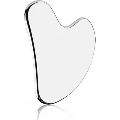 Roestvrij Staal Huid Schrapend Gezichtsmassage Huidverzorgingstool Guasha Schraper Lifting Anti-rimpel Gua Sha Lichaam Nek Verzorging Massager